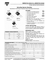 DataSheet MBRB10H45 pdf
